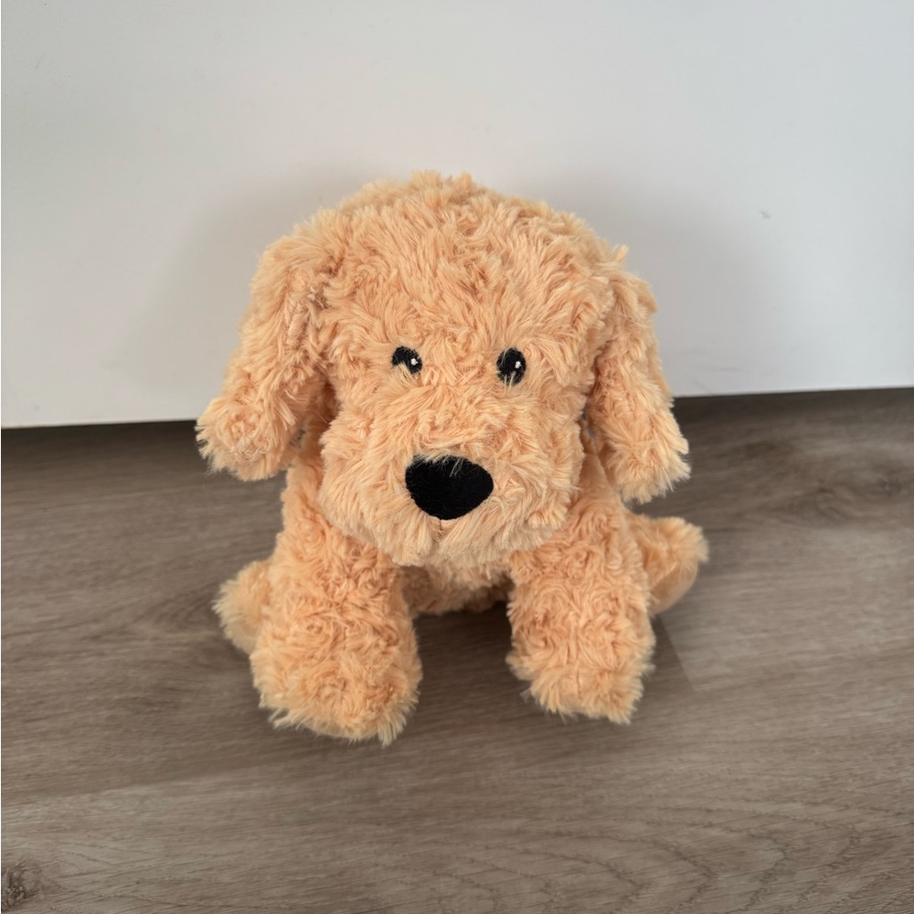 Warmies Golden Dog Weighted Heating Plush Lavender Scented